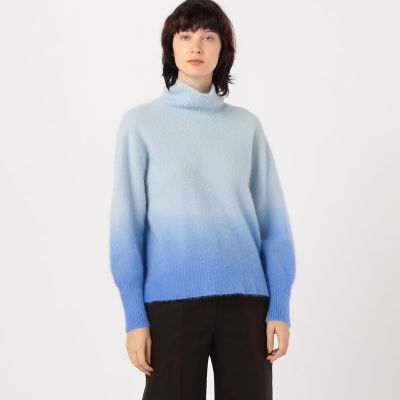 カシミヤファータートルネックプルオーバー