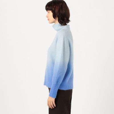 カシミヤファータートルネックプルオーバー