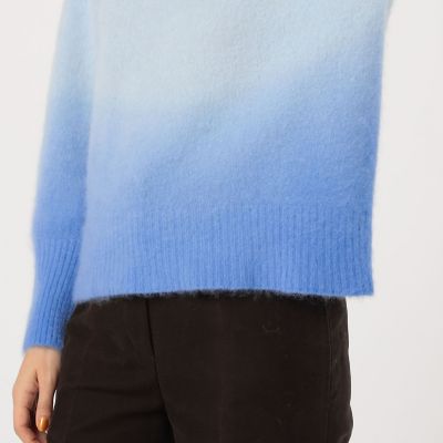 カシミヤファータートルネックプルオーバー