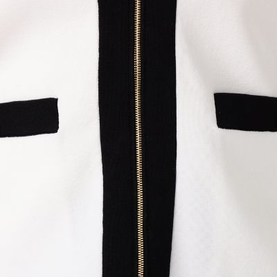 コットンミラノリブ　Ｖネックカーディガン