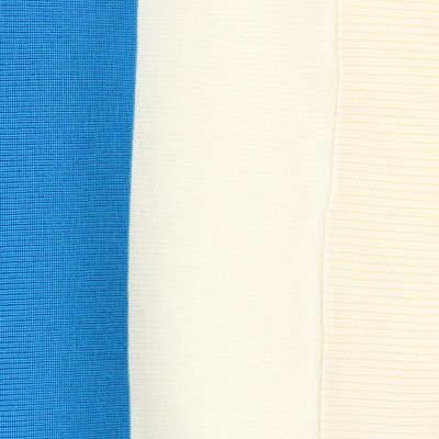 ウールポリエステル　クルーネックベスト