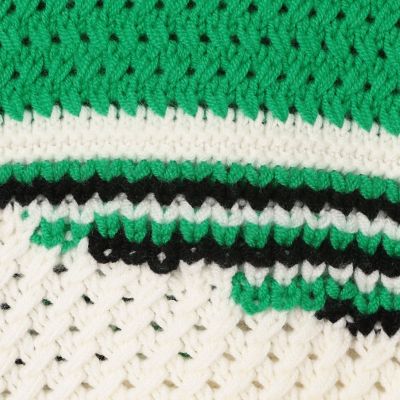 ミックスステッチ　クルーネックプルオーバー