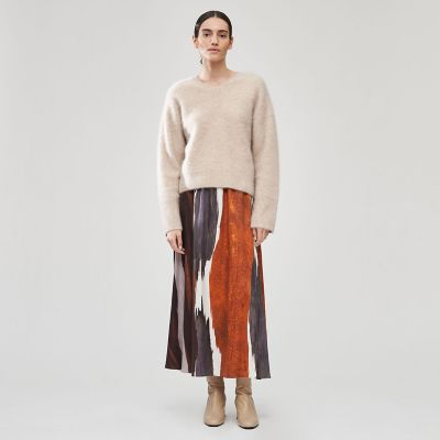 フォックスカシミヤ　Ｖネックプルオーバー