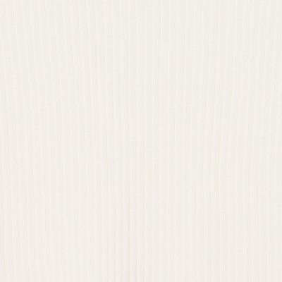 コットンアセテートリブ　クルーネックプルオーバー