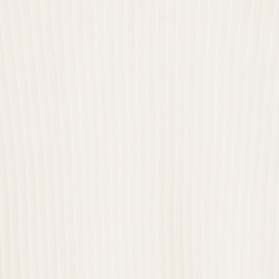 コットンアセテートリブ　Ｖネックプルオーバー