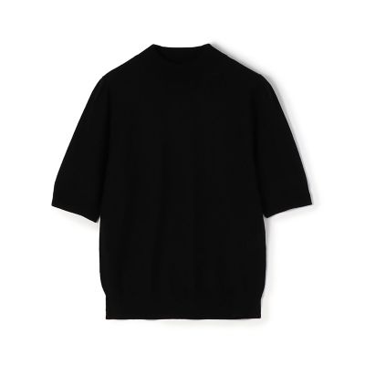 ＜maison TOMORROWLAND＞ウーステッドウール　ハーフスリーブプルオーバー