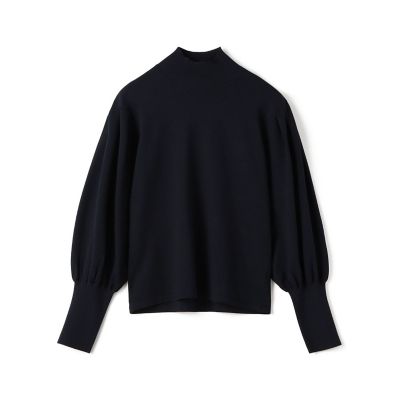 ＜maison TOMORROWLAND＞コンフォートレーヨンストレッチ　パフスリーブプルオーバー