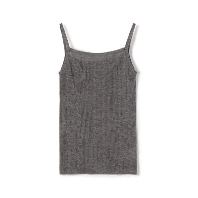 ＜maison TOMORROWLAND＞ソフトウールスキン　キャミソール