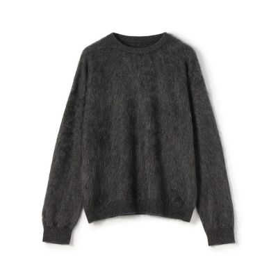 ピュアカシミヤファー　クルーネックプルオーバー
