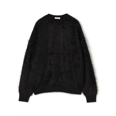 ピュアカシミヤファー クルーネックプルオーバー | maison