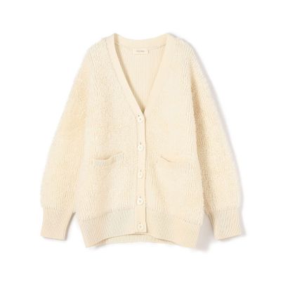 ＜maison TOMORROWLAND＞フラッフィーパイルニット　Ｖネックカーディガン