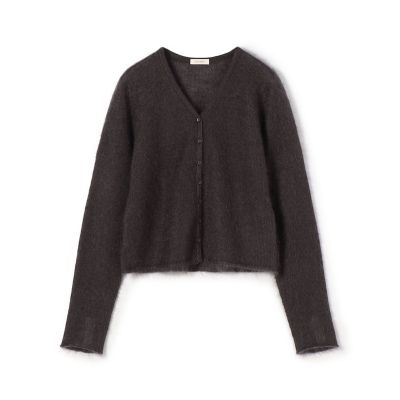 スーパーキッドモヘヤシルク Vネックカーディガン | maison