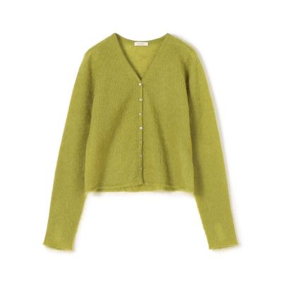 スーパーキッドモヘヤシルク Vネックカーディガン | maison