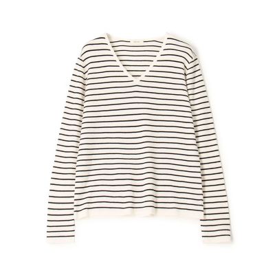 ＜maison TOMORROWLAND＞ベーシックウールシルク　Ｖネックプルオーバー