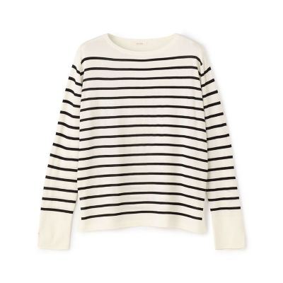 ＜maison TOMORROWLAND＞マットシルク　ボートネックプルオーバー