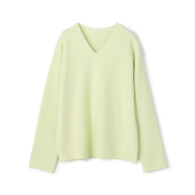 ＜maison TOMORROWLAND＞ウールポリエステル　Ｖネックプルオーバー