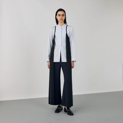 ウーステッドウール　ラップビスチェ