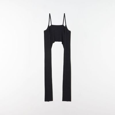 ウーステッドウール　ラップビスチェ