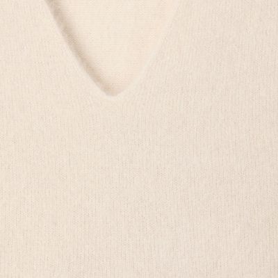 フォックスカシミヤ　Ｖネックベスト