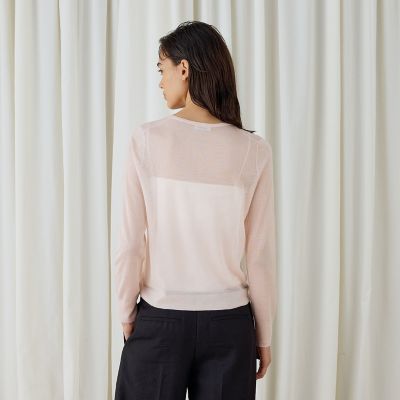 ソフトカシミヤシルク　Ｖネックカーディガン