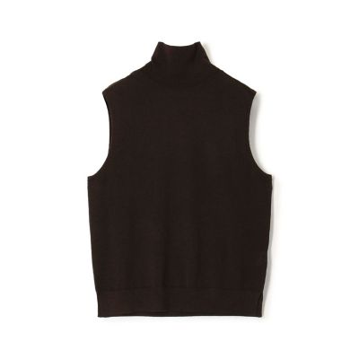 ＜maison TOMORROWLAND＞ウーステッドウール　ノースリーブプルオーバー