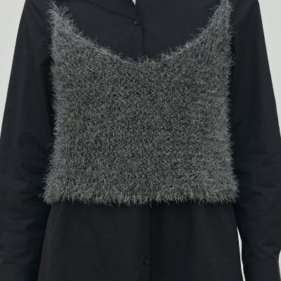 メタリックファーヤーンビスチェ メタリックファーヤーン ビスチェ｜トゥモローランド 公式通販