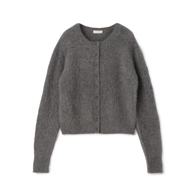 ＜maison TOMORROWLAND＞【予約商品１０月下旬以降順次お届け】フォックスカシミヤ混　クルーネックカーディガン