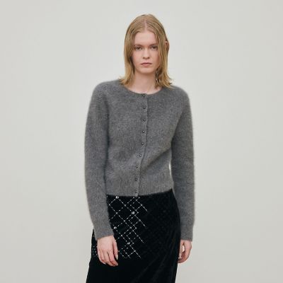 予約商品10月下旬以降順次お届け】フォックスカシミヤ混