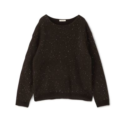 ＜maison TOMORROWLAND＞【予約商品１０月下旬以降順次お届け】フォックスカシミヤ混　クルーネックプルオーバー