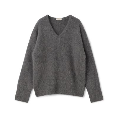 ＜maison TOMORROWLAND＞【予約商品１０月下旬以降順次お届け】フォックスカシミヤ混　Ｖネックプルオーバー