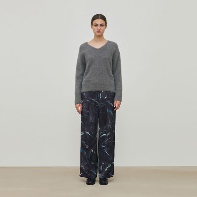 ▼美品 デプレ トゥモローランド 3万 ブルーフォックスのポンチョ ニット セール】 ストレッチモヘアポンチョ （ニット・セーター
