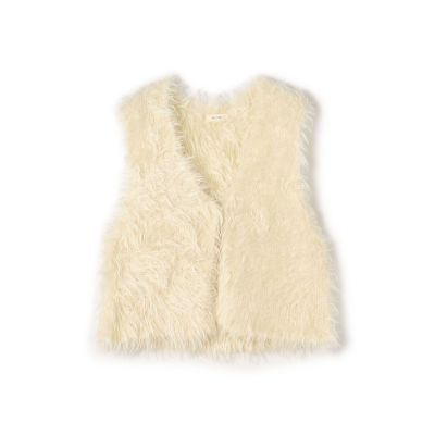 ＜maison TOMORROWLAND＞ベビーキッドモヘヤ　Ｖネックベスト