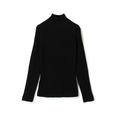 ＜maison TOMORROWLAND＞【予約商品１０月下旬以降順次お届け】ウールリブ　ハイネックプルオーバー