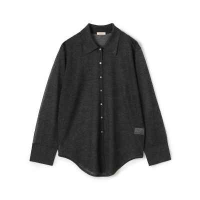 【美品】ボッテガヴェネタ　ロングワンピース　シルク　フリル　ブラウン　ギャザー 美品】ボッテガヴェネタ ロングワンピース シルク フリル