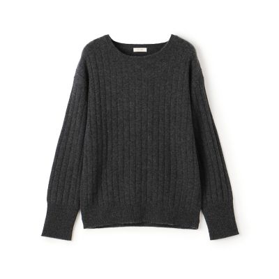 ＜maison TOMORROWLAND＞ベビーカシミヤ　クルーネックプルオーバー