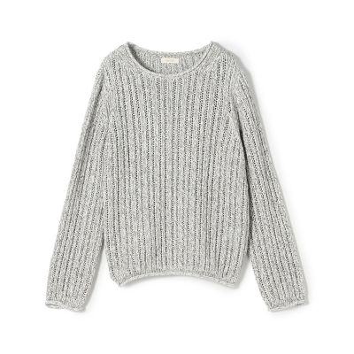 ＜maison TOMORROWLAND＞コットンムリネ　ラウンドネックプルオーバー