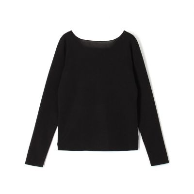 maison TOMORROWLAND/メゾン トゥモローランド ハイツイストシルクストレッチ　フロンタブルプルオーバー
