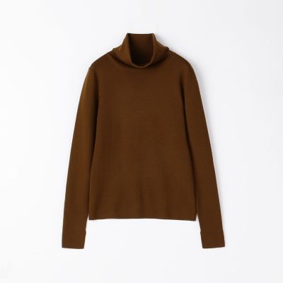 ベーシックウール　タートルネックプルオーバー