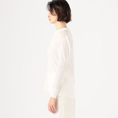 ハイツイストコットン　シャツカーディガン