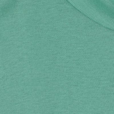 コットンカシミヤサーキュラーリブ　ハイネックプルオーバー
