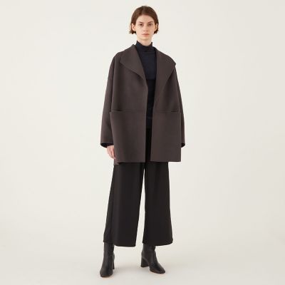 DT MaxMara ★ プリントツイル 長着物 CANTU ブルー 9226065106001-y-