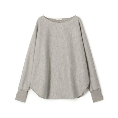 ニットコンビネーション　ボートネックプルオーバー