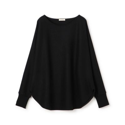 ニットコンビネーション　ボートネックプルオーバー
