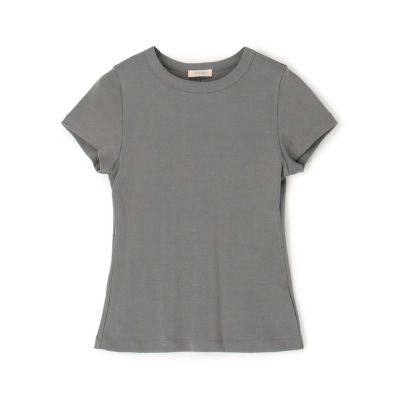 ＜maison TOMORROWLAND＞サーキュラーリブ　ベビーＴシャツ