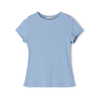 サーキュラーリブ　ベビーＴシャツ