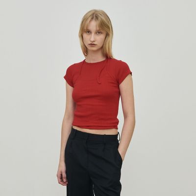 アイレットジャージー ホルターネック キャミソール | maison