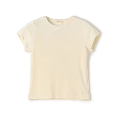 【送料無料】maison TOMORROWLAND/メゾン トゥモローランド ブライトベロア ミニTシャツ 11ホワイト トップス【三越伊勢丹/公式】
