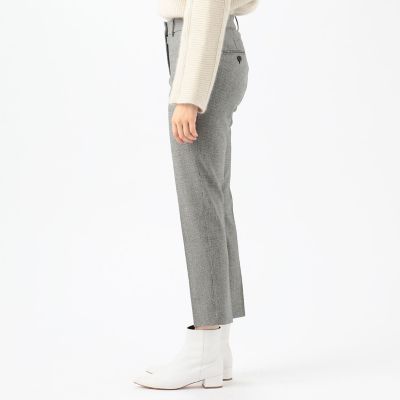 ウールフランネル　シガレットパンツ