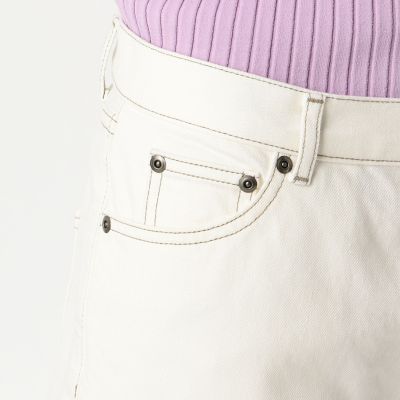 スーピマコットンデニム　スリムパンツ