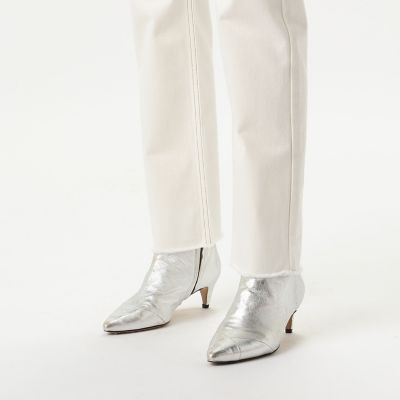 スーピマコットンデニム　スリムパンツ